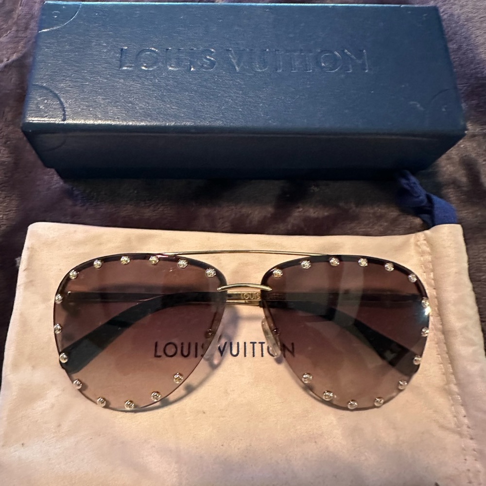 Louis Vuitton The Party Sunglasses Brown